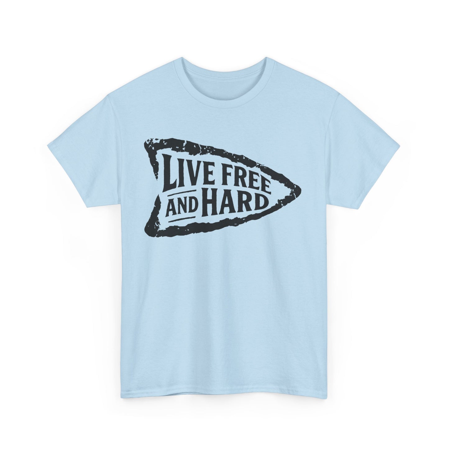 Vintage Live Free and Hard Tee