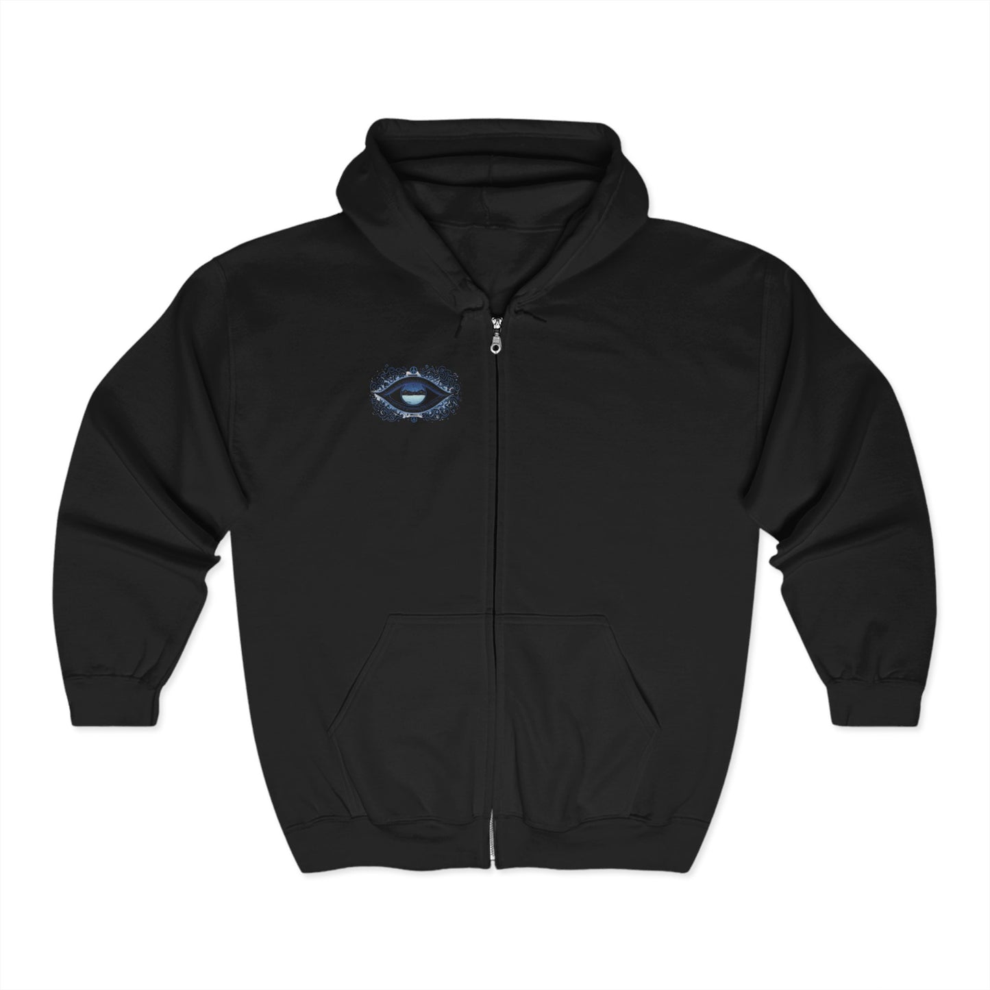 Chill, Rock, Repeat Unisex Heavy Blend™ Full Zip Hooded Sweatshirt
