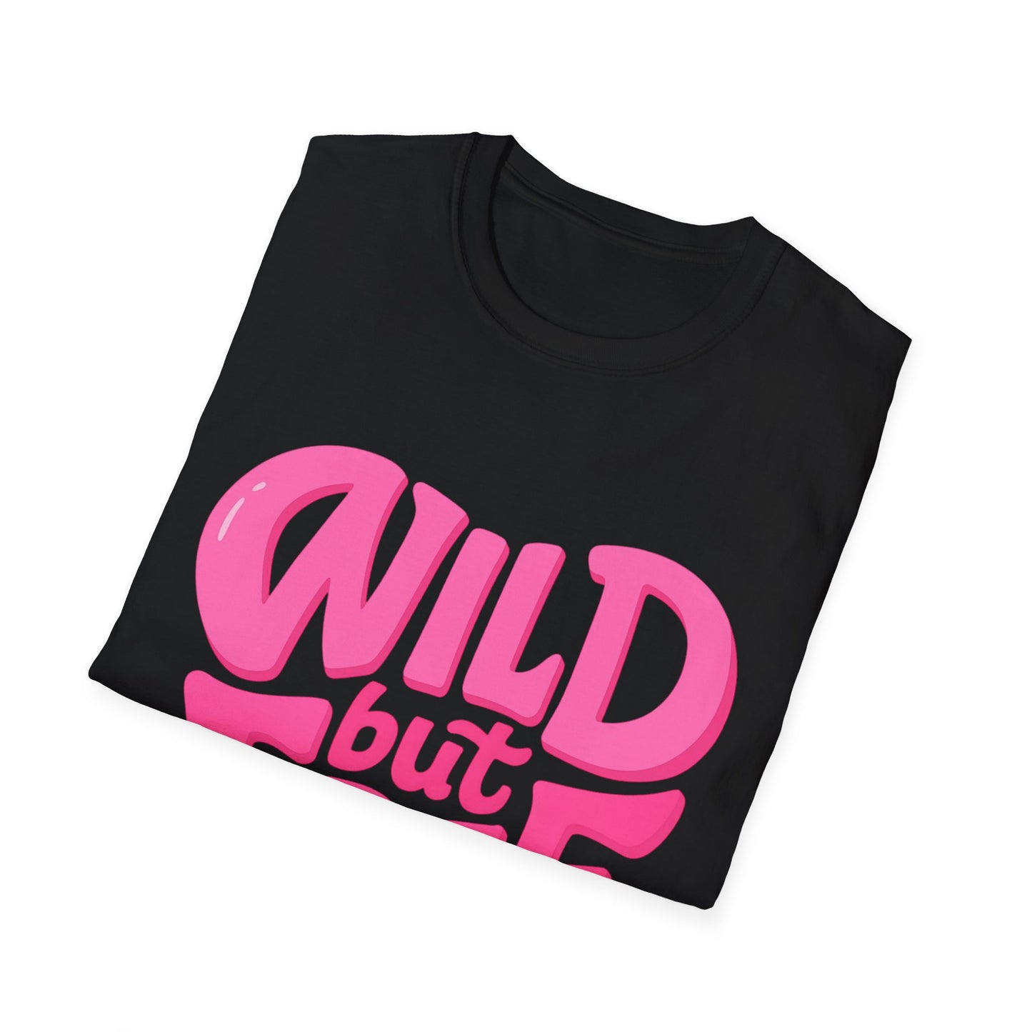 Playful Logo Unisex T-Shirt - Wild But Free Design