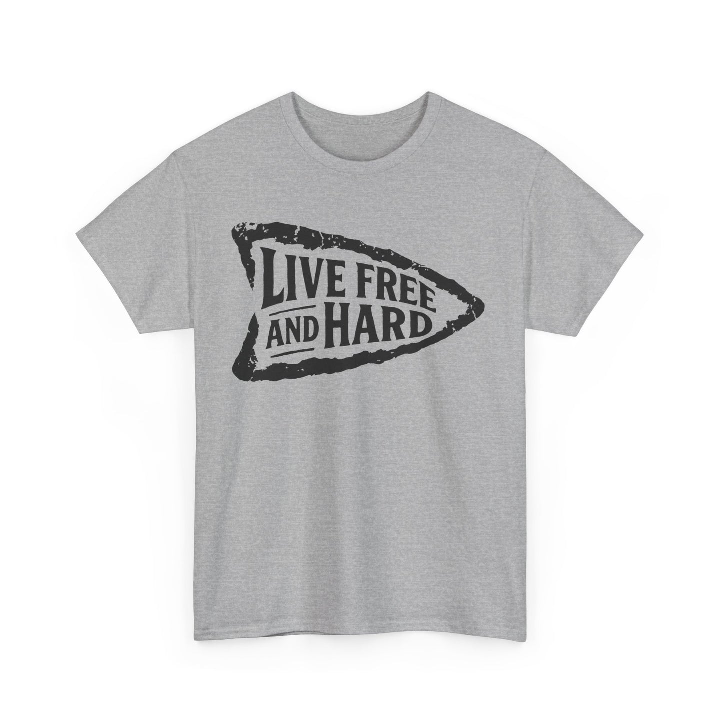 Vintage Live Free and Hard Tee