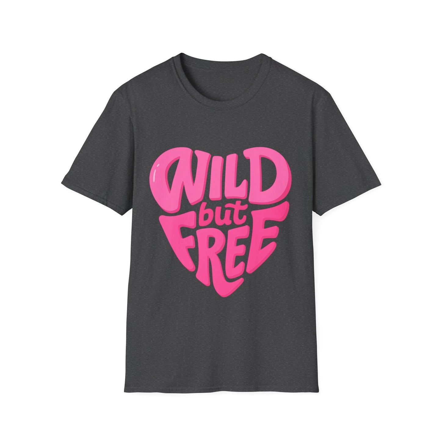 Playful Logo Unisex T-Shirt - Wild But Free Design