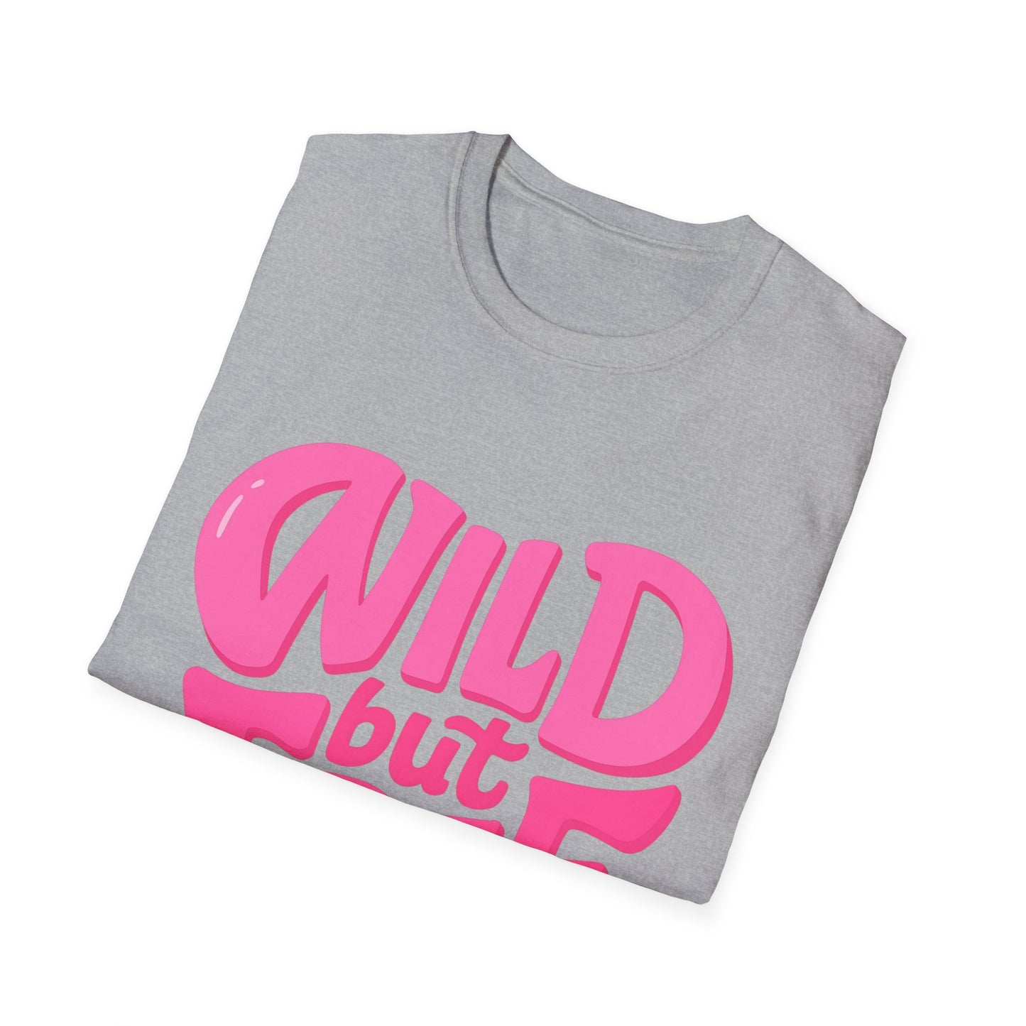 Playful Logo Unisex T-Shirt - Wild But Free Design