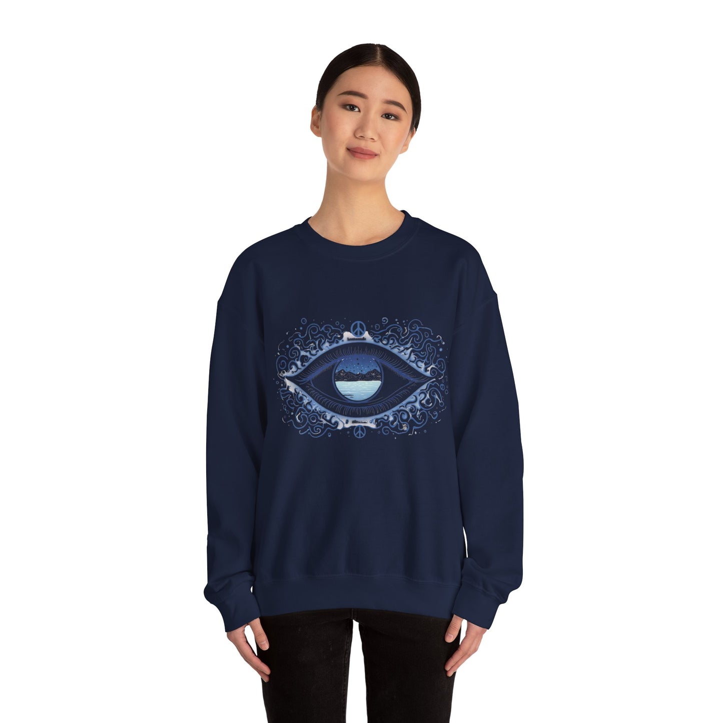 L&B Eye Unisex Heavy Blend™ Crewneck Sweatshirt
