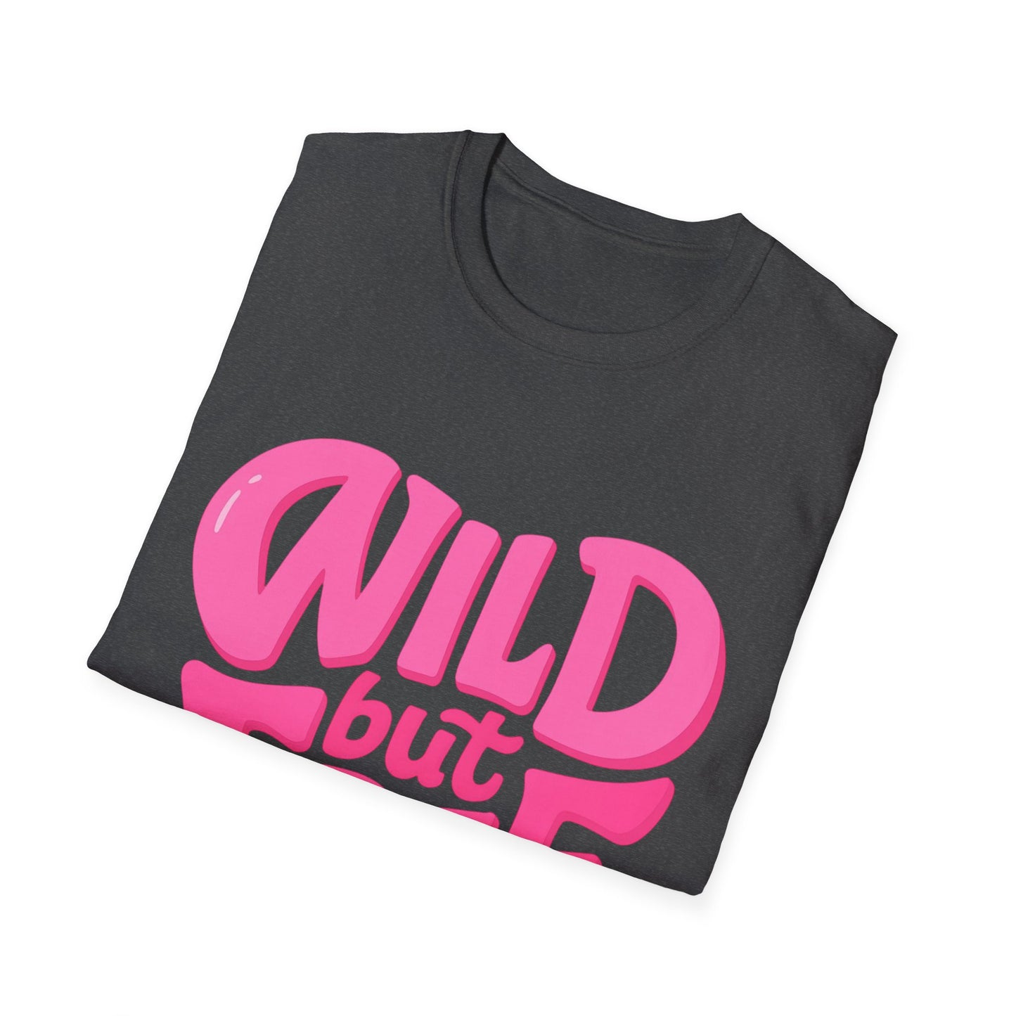 Playful Logo Unisex T-Shirt - Wild But Free Design