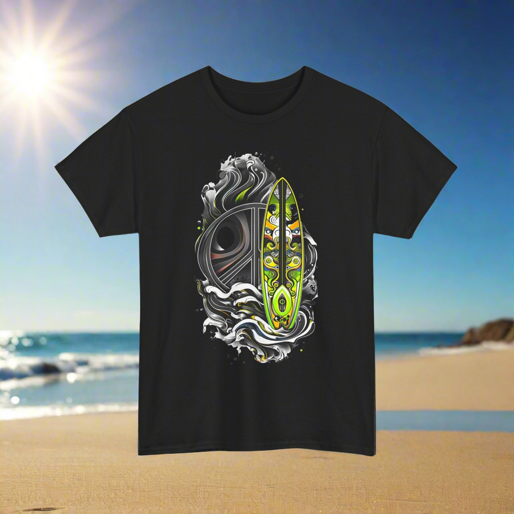 Psychedelic Surfboard Tee Urban