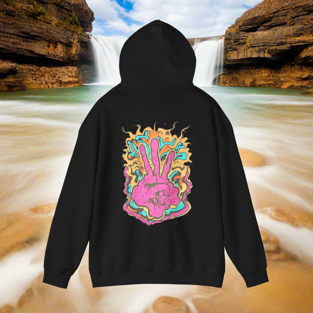 Really Peaced out Unisex Heavy Blend™ Hooded Sweatshirt