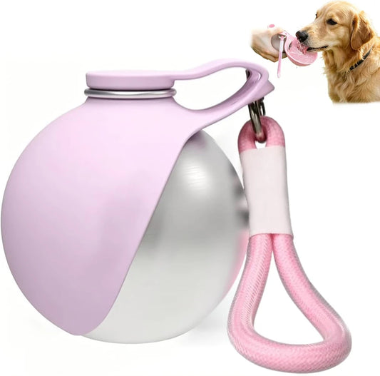 Foldable Stainless Steel Dog Water Bottle