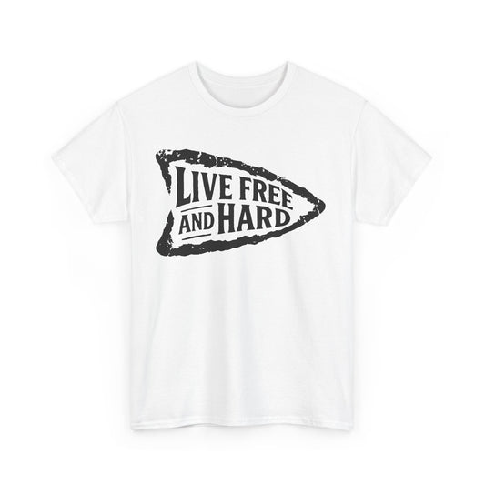 Vintage Live Free and Hard Tee